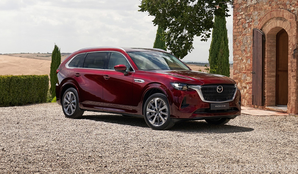 Mazda CX-80 è nata per viaggiare