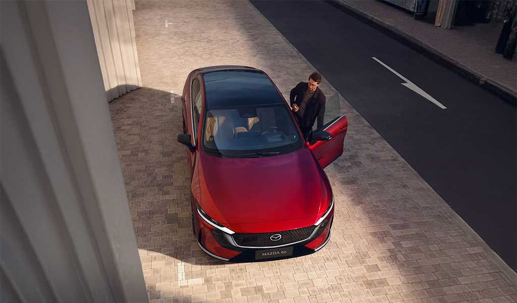 Nuova Mazda 6e: l’eleganza giapponese incontra l’innovazione elettrica