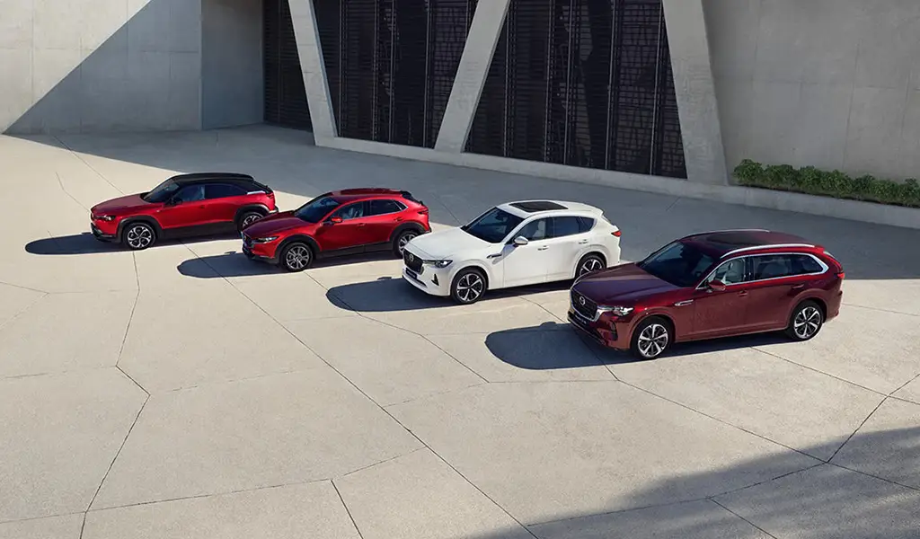 Gamma Mazda 2026: tutte le novità tra elettrico e SUV premium