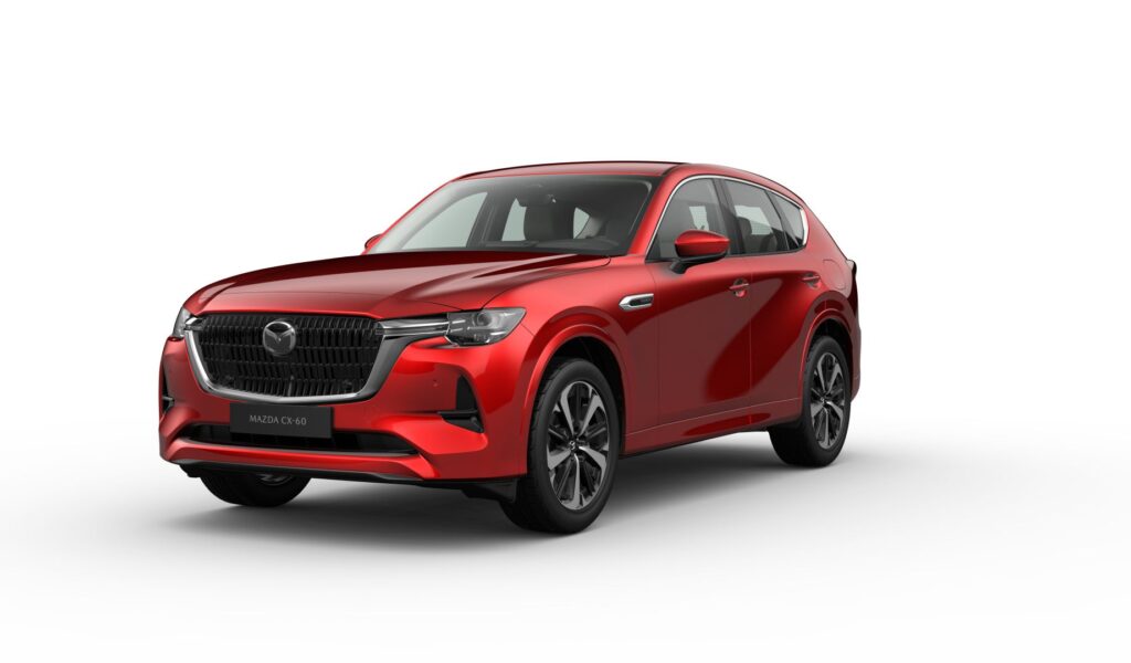 Mazda CX-60 a Torino: SUV ibrido plug-in con design giapponese